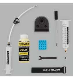 BLEEDKIT.COM Premium GOLD Edition Kit di spurgo per freni idraulici Shimano MTB