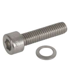 Hebie Schraube V2A M6 x 25 mm mit Schnorrscheibe