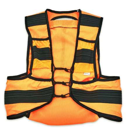 ALBION Chaleco - Visibility Cargo 8L - High-Vis Orange Reflective