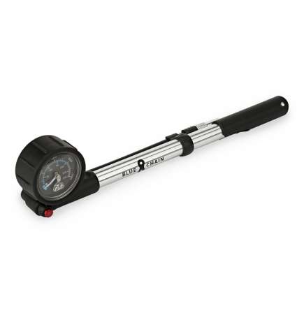 BLUECHAIN Pompa Ammortizzatore BASIC - 20 bar (300 psi) - nero/argento