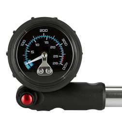 BLUECHAIN Bomba Amortiguador BASIC - 20 bar (300 psi) - negro plata