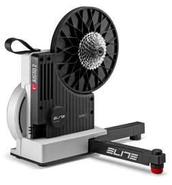 Elite Justo 2 Direct Drive Cycletrainer - Silver