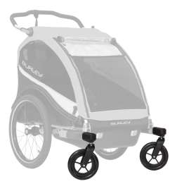 Burley 2-Wheel Stroller Kit for D Lite, Solo, Encore, Cub Bike Trailer
