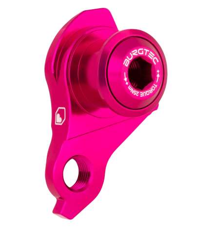 Burgtec UDH Derailleur Hanger - toxic barbie pink