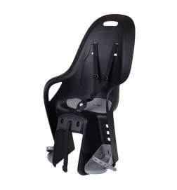Polisport Koari MIK HD Child Bike Seat for Cargo Rack - black grey