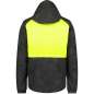 AGU Commuter Hi-Vis + Reflection Męska kurtka przeciwdeszczowa na zimę - czarny