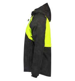 AGU Commuter Hi-Vis   Reflection Winter Rain Jacket Men - black