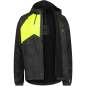AGU Commuter Hi-Vis + Reflection Winter Regenjas Heren - zwart