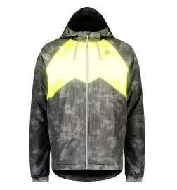 AGU Commuter Hi-Vis   Reflection Męska kurtka przeciwdeszczowa na zimę - czarny