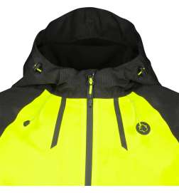 AGU Commuter Hi-Vis   Reflection Męska kurtka przeciwdeszczowa na zimę - czarny