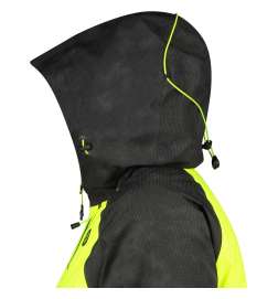 AGU Commuter Hi-Vis   Reflection Męska kurtka przeciwdeszczowa na zimę - czarny