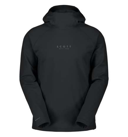 SCOTT Pull à Capuche Homme - Defined Warm - noir