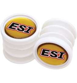 ESI Grips Bar Plugs Lenkerstopfen - White