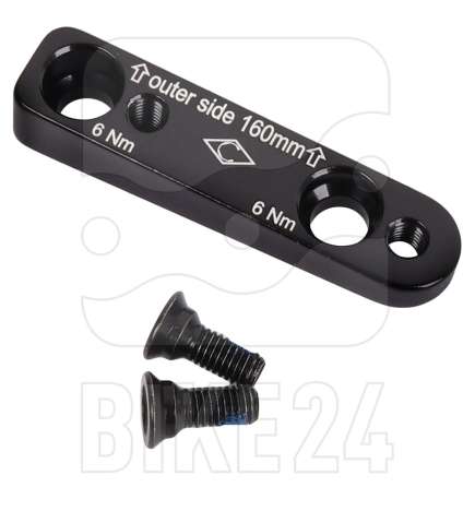 Campagnolo Ekar Disc Brake Adapter - Flat Mount - rear - 160mm