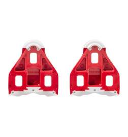 LOOK Delta Grip Fitness Schoenplaatjes - rood