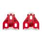 LOOK Delta Grip Fitness Pedal Cleats - red