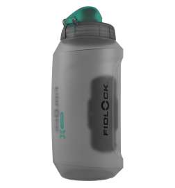Fidlock Twist Set Bottle Antibacterial   Bike Base Mount - 750ml | transparent black