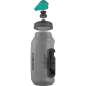 Fidlock Twist Set Bottle Antibacterial + Bike Base Mount - 750ml | transparent black