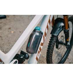 Fidlock Twist Set Bottle Antibacterial   Bike Base Mount - 750ml | transparent black