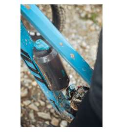 Fidlock Twist Set - Borraccia per Bici Antibacterial + Bike Base Mount - 750ml | transparent black