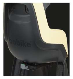 Bobike GO MIK HD Siège Enfant Vélo - fixation sur le porte-bagages - Vanilla Cup Cake