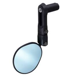 BBB Cycling MultiView Plug Rearview Mirror - black