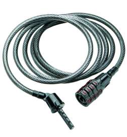 Kryptonite Câble Antivol 120cm - Keeper Combo 512
