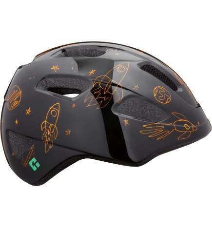 Lazer PNut KinetiCore Kinder Fahrradhelm - flying rocket