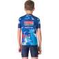 Castelli Aero Kurzarmtrikot Team Soudal Quick-Step Kinder - blue/red 150