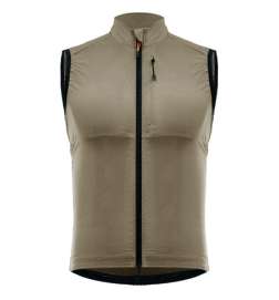 ALBION All Road Pertex  Quantum Windvest Heren - Dark Sand