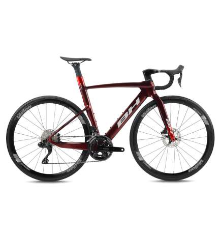 BH Bikes Bicicletta da Corsa Carbonio - AEROLIGHT 6.0 - 2025 - dark red / coral / red