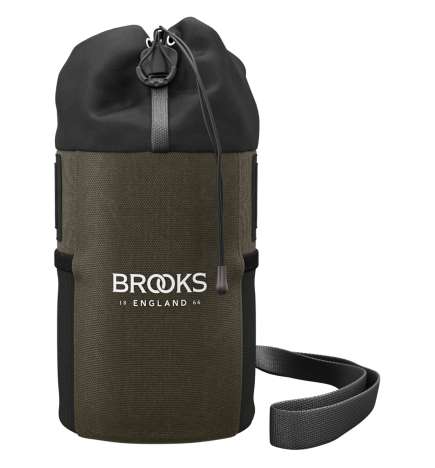 Brooks Scape Feed Pouch Sacoche Guidon - mud green