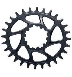 Garbaruk Melon MTB Chainring - Direct Mount   Oval   Narrow-Wide   Boost - for SRAM GXP - black