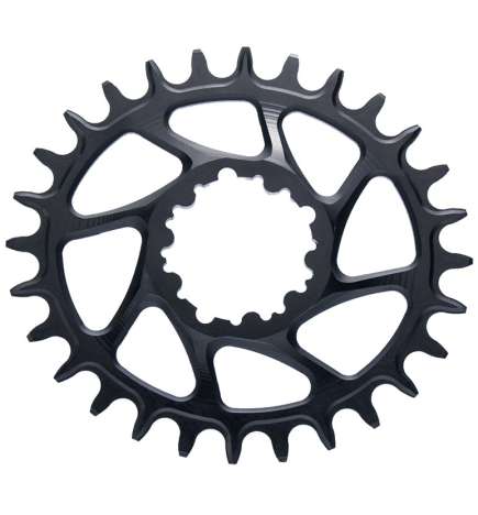 Garbaruk Melon MTB Plateau - Direct Mount   Oval   Narrow-Wide   Boost - pour SRAM GXP - noir