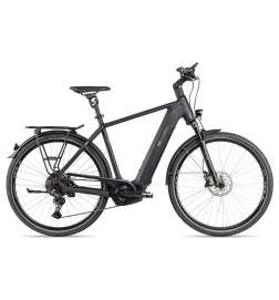 2R Manufaktur ELX 11 - Electric Touring Bike - 2025 - black matt   brushed silver