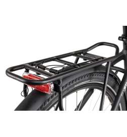 2R Manufaktur ELX 11 - Trapez - Electric Touring Bike - 2025 - black matt   brushed silver