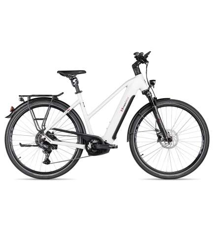 2R Manufaktur ELX 11 - Trapez - Electric Touring Bike - 2025 - telegrey matt   purple red   black