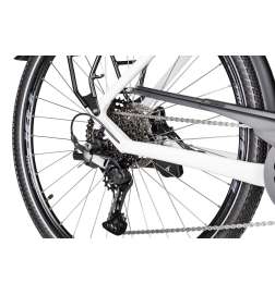 2R Manufaktur ELX 11 - Trapez - Electric Touring Bike - 2025 - telegrey matt   purple red   black