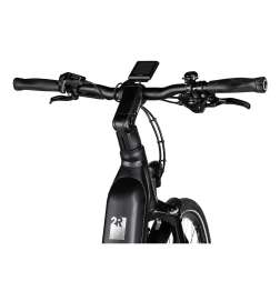 2R Manufaktur ELX 11 - Wave - Trekking E-Bike - 2025 - black matt   brushed silver