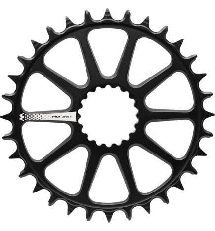 Cannondale Plateau - SpideRing Hollowgram - Direct Mount | Rond | Narrow Wide - noir