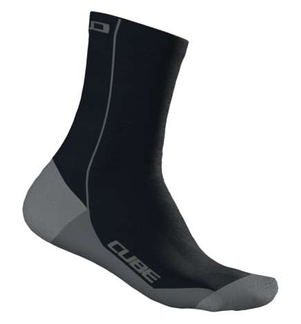 CUBE Chaussettes - Be Warm High Cut - noir