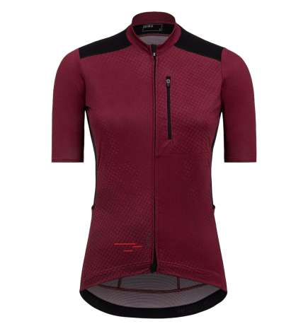Hiru Advanced Cargo Kurzarmtrikot Damen - garnet - 1S