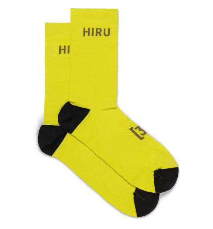 Hiru Chaussettes de Cyclisme - Primaloft 21cm - jaune - 1Z