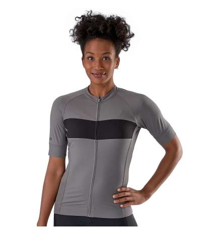 Trek Circuit LTD Cycling Jersey Women - Charcoal Black