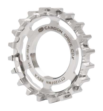 Gates Carbon Drive CDX Centertrack Sprocket - Rear | Thread-on   Fixie 34,8 mm - stainless steel