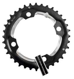 FSA Charinring MTB Pro Aluminium Dobule 4-Arm 104mm Shimano 11-speed - black