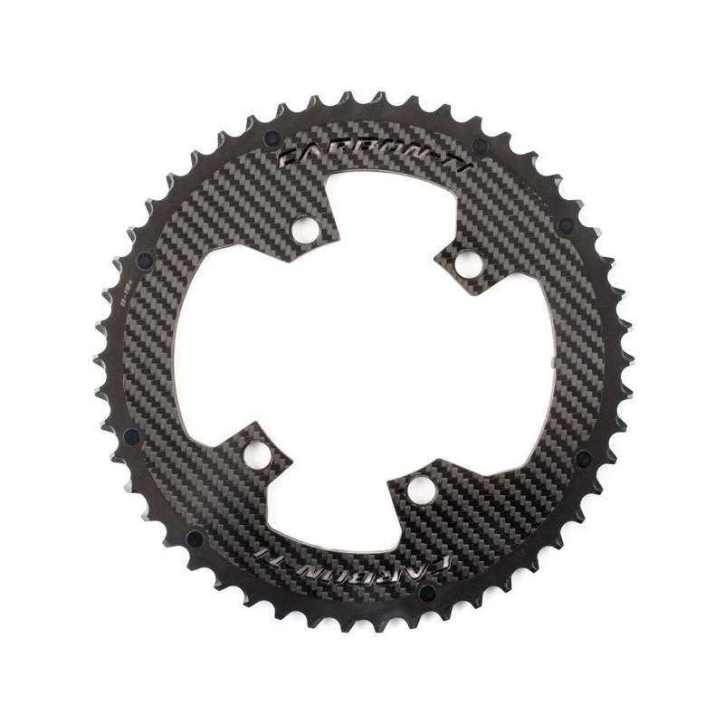Carbon-Ti X-CarboRing Chainring - 107mm - X-AXS - black