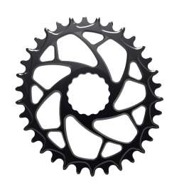 Alugear ELM Narrow Wide Boost Chainring - Oval - for Race Face Cinch Direct Mount