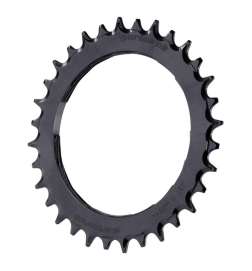 Garbaruk Chainring - MTB | Thread Mount | for Powermeter (XX   XX SL) - round | black 2025