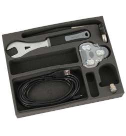 LOOK EXAKT Single Version Pedal Set with SRM Force Power Measurement - black